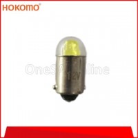 HOKOMO BA9S LED BULB, 12V AC/DC ~ YELLOW, (HQ-LED12AC-Y)