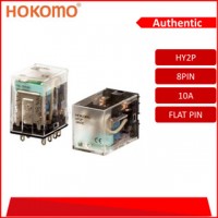 HOKOMO RELAY C/W INDICATING, LED TYPE ~ 2PDT & 10A ~ A12 , (HY2P-A12)